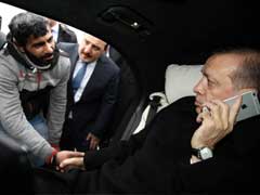 Turkey President Recep Erdogan Talks Man On Bridge Out Of Suicide