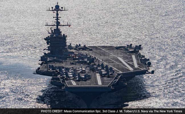 $67-Million US Fighter Jet Falls Off Aircraft Carrier Into Red Sea $67-Million US Fighter Jet Falls Off Aircraft Carrier Into Red Sea