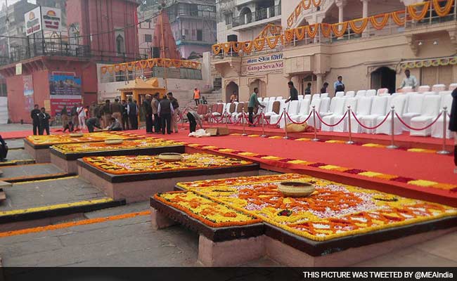 PM Modi's Varanasi Rolls Out Red Carpet For Shinzo Abe