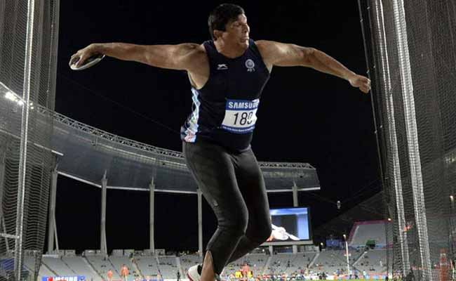 डिस्क्स थ्रोअर विकास गौड़ा को मिला रियो का टिकट