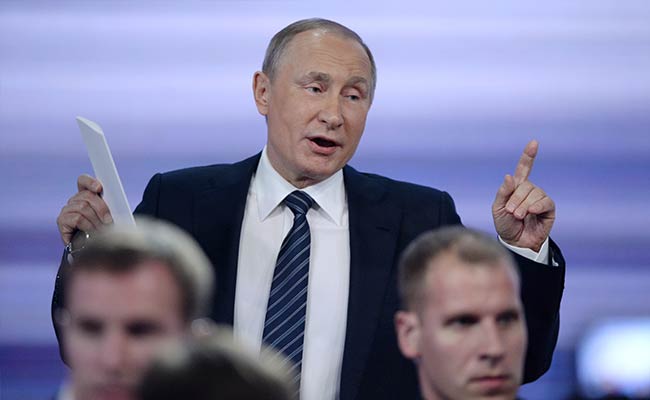 Russian Secret Services Foiled 30 Planned Attacks In 2015: Vladimir Putin