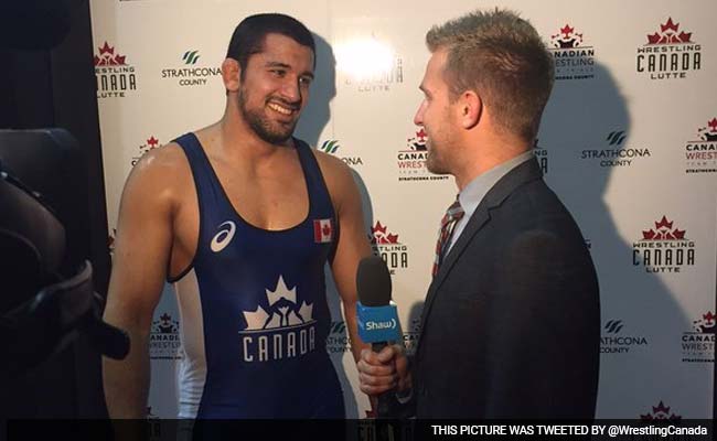Indo-Canadian Wrestler Wins Chance to Feature in Rio Olympics