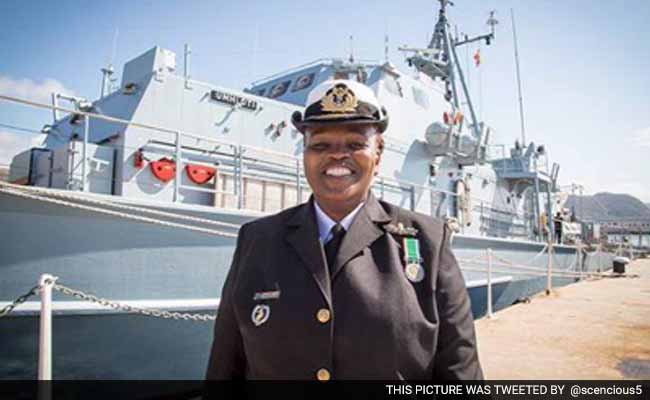 South Africa's First Black Woman Naval Commander Calls The Shots