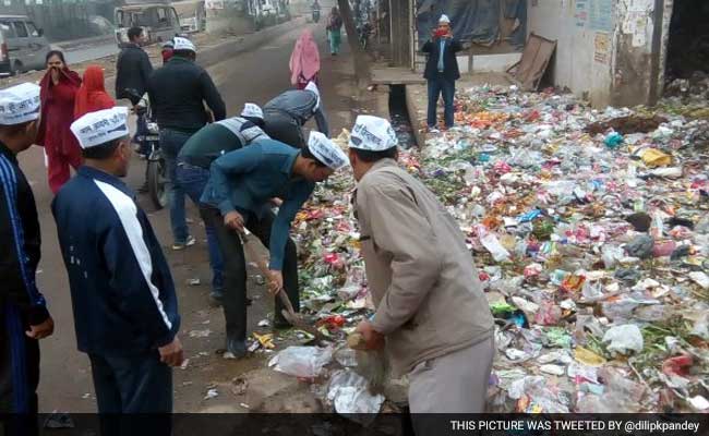 AAP Government's Special Drive To Clean The City A Photo-Op: Delhi BJP