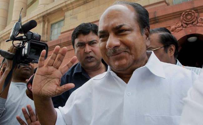 100 Per Cent FDI In Defence Not In National Interest, Says AK Antony
