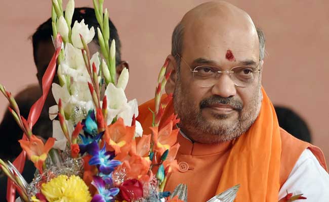 BJP Chief Amit Shah Meets Lal Krishna Advani To Seek His 'Blessings'