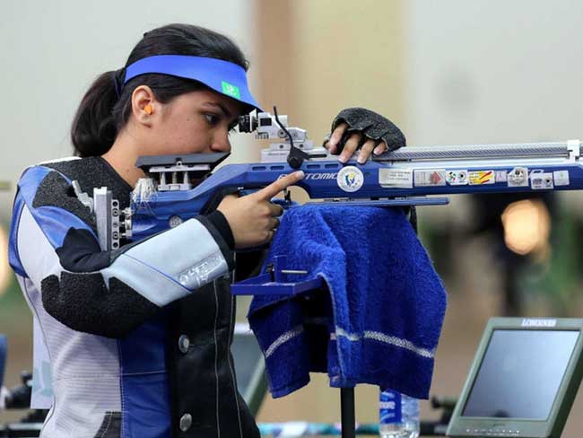 अपूर्वी चंदेला ने एक और गोल्‍ड मेडल पर 'निशाना' साधा, बनीं सर्वश्रेष्‍ठ शूटर