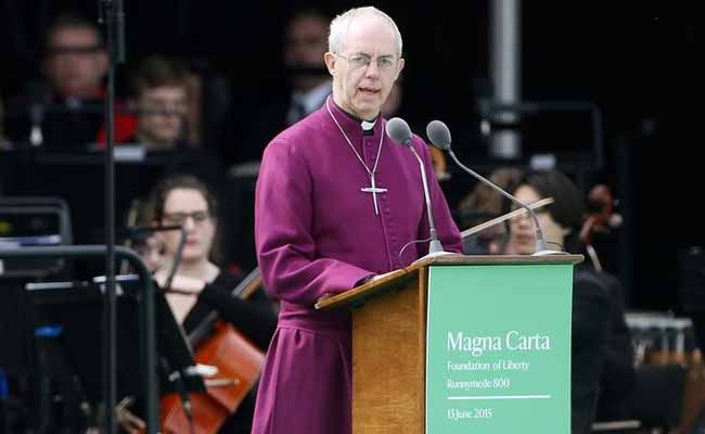 Archbishop Of Canterbury Justin Welby Says Migration Fears Are Valid