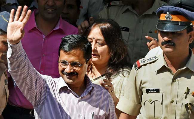Arvind Kejriwal Attends Mumbai Court In Unauthorised Rally Case
