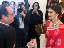 Aishwarya Rai Bachchan Lunches With French President Hollande