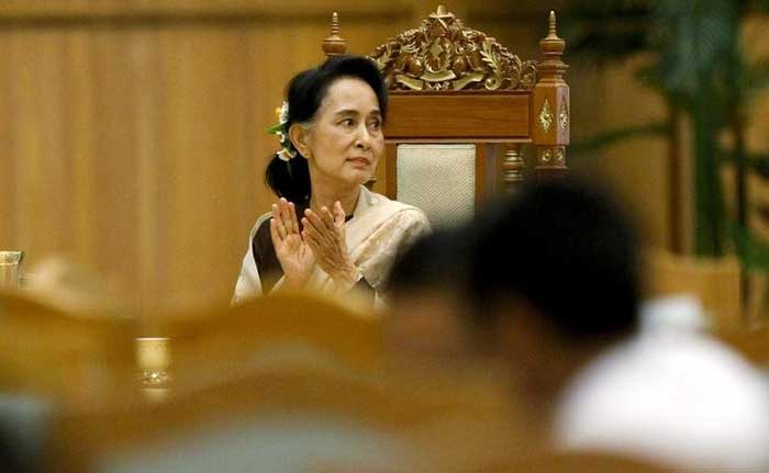 Myanmar's Suu Kyi Readies For Power As Her Party Comes To Parliament