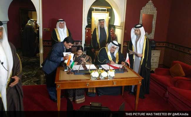 India, Bahrain Sign Pact On Transfer Of Sentenced Persons