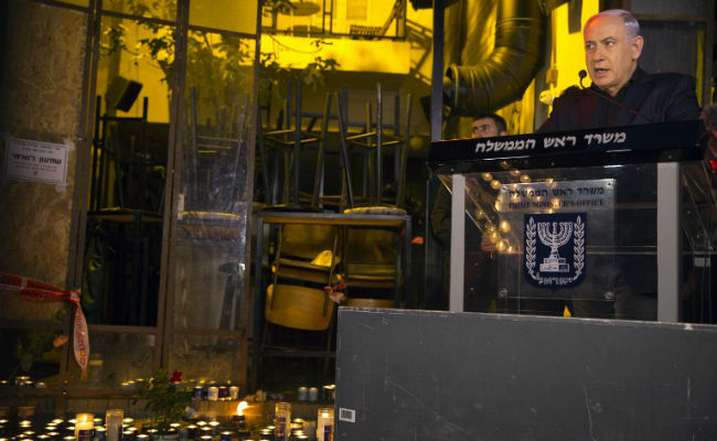 Israeli PM Benjamin Netanyahu Vows Crackdown On Arab Crime After Tel Aviv Murders