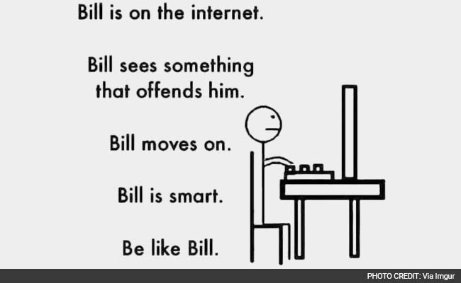You Absolutely Should Not 'Be Like Bill,' The Smarmy Stick-Figure Meme Eating Facebook