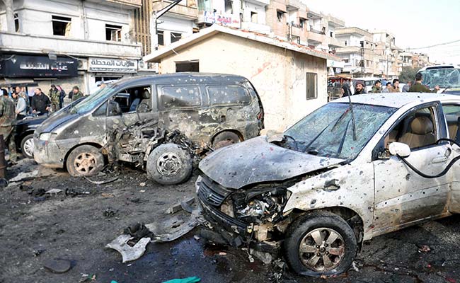 Double Bomb Attack Kills 22 In Syria's Homs: Report