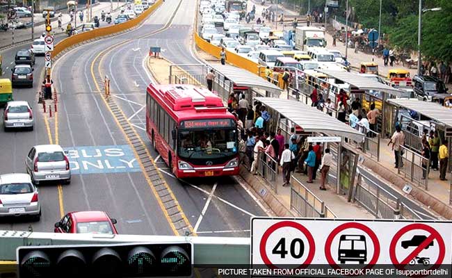 Delhi's BRT (Bus) Corridor, Be Gone. Dismantling Starts Today