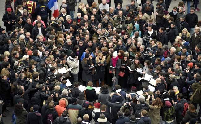 Thousands Gather In Paris To Remember Million-Strong Post-Attacks Rally