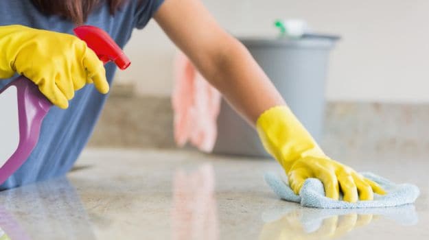 how to sanitize kitchen