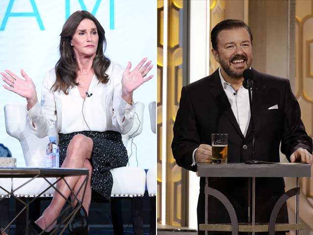 Caitlyn Jenner Gives Ricky Gervais a Major Burn Over Golden Globes Joke