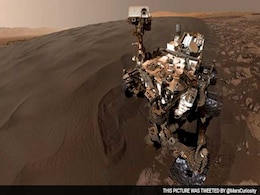 NASA's Curiosity Rover Clicks A Selfie On Mars NASA's Curiosity Rover Clicks A Selfie On Mars