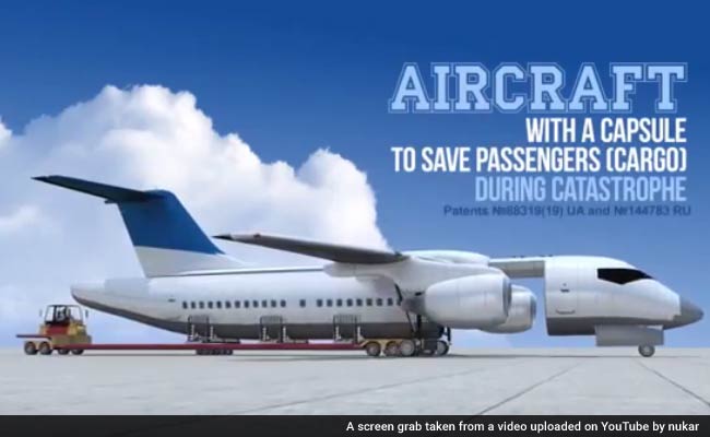 Detachable Plane Invented To Save Lives During Plane Crashes