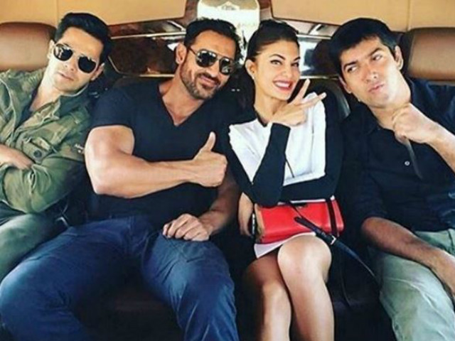 Jacqueline Fernandez 'Freaked Out' When Varun Kissed Her on <I>Dishoom</i> Sets