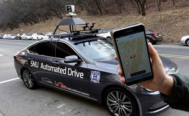 Driverless Taxi On Seoul Campus Offers Glimpse Of Future