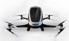 CES 2016: Ehang 184 Autonomous Single-Seater Drone Showcased
