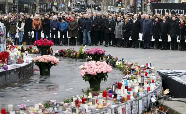 France Pays Tribute To Charlie Hebdo Attack Victims In Silent Ceremony