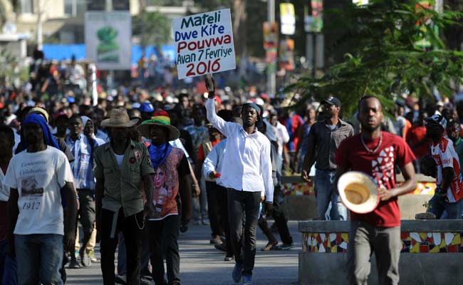 Haiti's Radical Opposition Protests Organisation Of American States Vote Mission