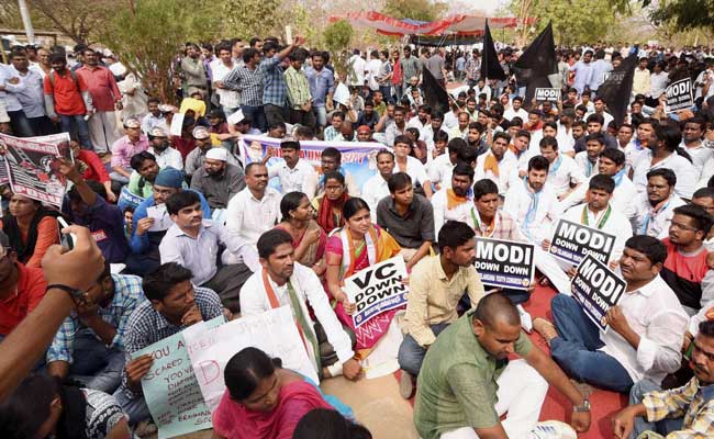 Rohith Vemula Suicide: Students Reject Interim Vice Chancellors Outreach