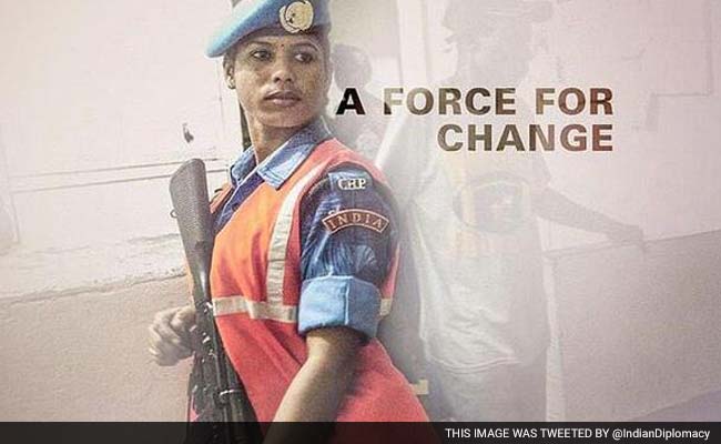 Indian Women Peacekeepers Inspire Liberian Girls