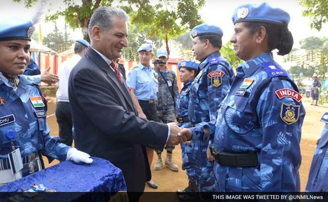 UN Awards Medals To Indian Peacekeepers For Courage In Liberia