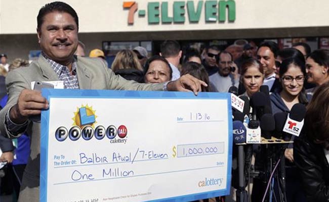 Indian-American Gets $1 Million For Selling Record Jackpot Ticket