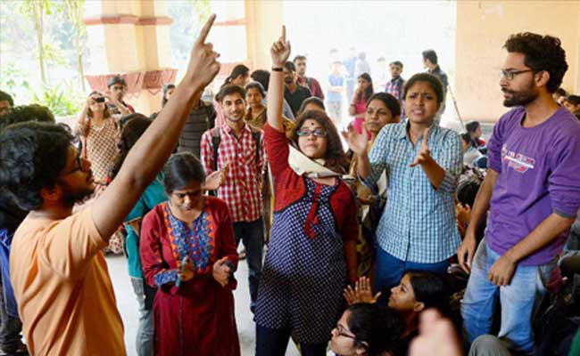 Students Protest At Jadavpur University Enters Third Day