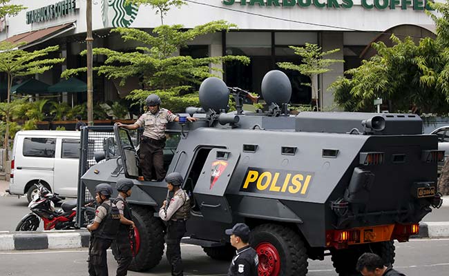 Chaos As Stunning Terrorist Attack Unfolds In Indonesia's Capital