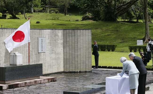 Japan Emperor Akihito Honors Japanese War Dead In Philippines
