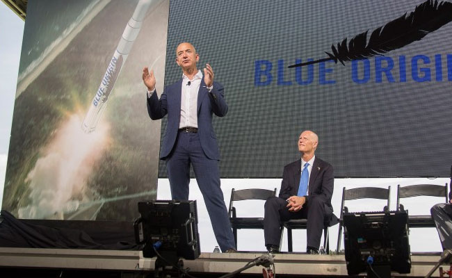 Jeff Bezos' Space Company Successfully Re-Flies, Lands Rocket