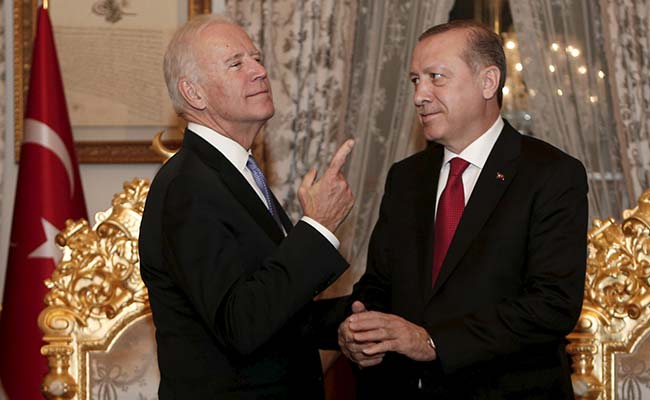 US Vice President Biden, Turkey's Erdogan Discuss Fight Against ISIS