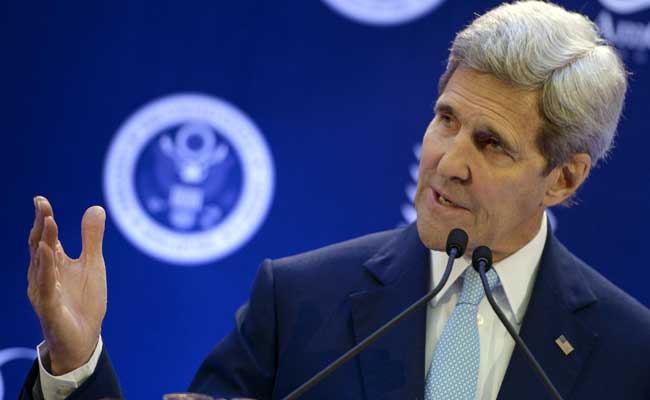 John Kerry Holds Summit With Hollywood Studio Chiefs On ISIS