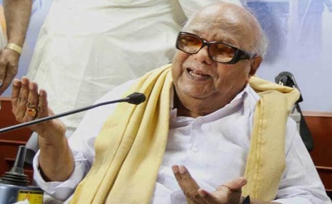 DMK Chief Karunanidhi Opposes Single Entrance Test For Medical Courses