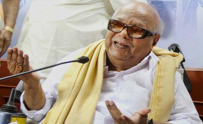 DMK Chief Karunanidhi Says Ready To Enter Poll Fray Again