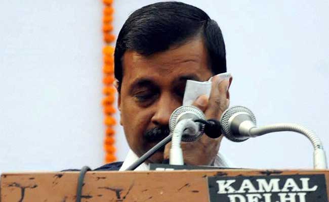 ऑड-ईवन पर धन्यवाद कार्यक्रम में केजरीवाल पर महिला ने फेंकी स्याही, 'आप' बोली- यह भाजपा की साजिश