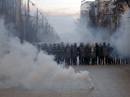 Large Anti-Government Protest In Kosovo Turns Violent Large Anti-Government Protest In Kosovo Turns Violent