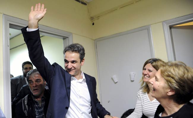 Greek Conservatives Elect New Leader To Challenge PM Alexis Tsipras