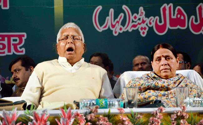 Lalu Prasad Elected RJD President For 9th Consecutive Term