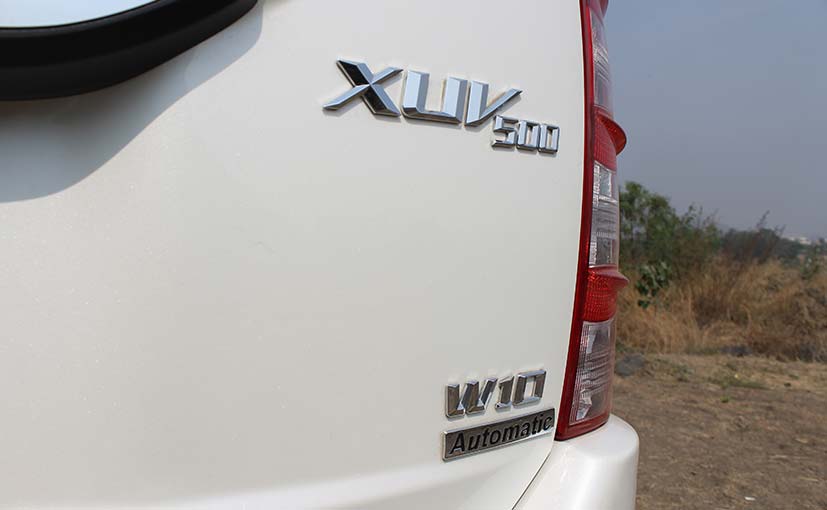 Mahindra XUV500 Badge