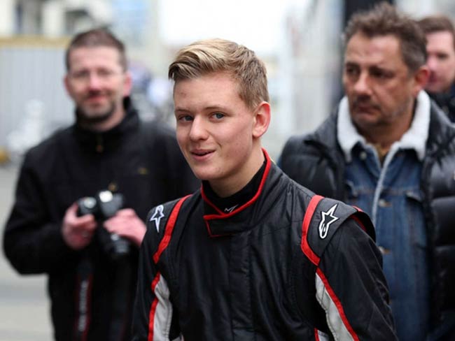 भारत में पहली बार किसी रेस में हिस्‍सा लेंगे माइकल शूमाकर के बेटे मिक