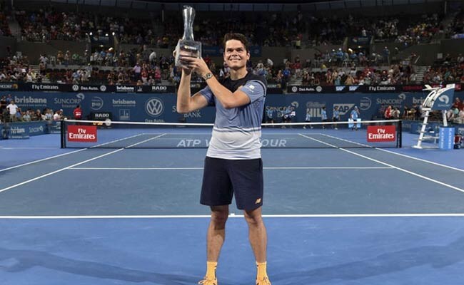 ब्रिसबेन इंटरनेशनल टेनिस : राओनिक ने 17 बार के ग्रैंड स्लैम चैंपियन फेडरर को हराकर खिताब जीता ब्रिसबेन इंटरनेशनल टेनिस : राओनिक ने 17 बार के ग्रैंड स्लैम चैंपियन फेडरर को हराकर खिताब जीता