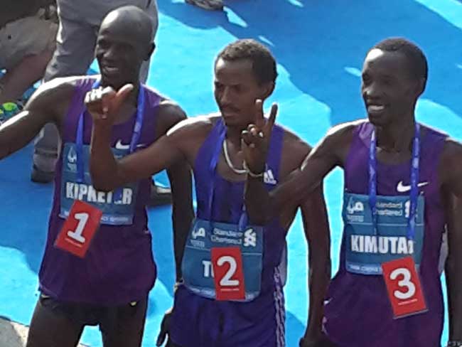 मुंबई मैराथन 2016 : टूट गया युगांडा के जैक्‍सन किपरॉप का रिकॉर्ड